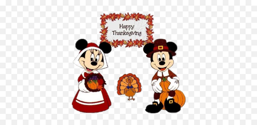 Happy Thanksgiving Sticker Challenge - Mickey And Minnie Thanksgiving Emoji,Happy Thanksgiving Emoji