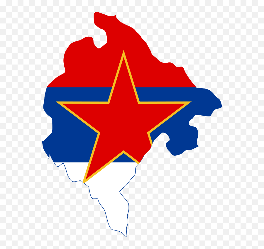 Flag Map Of Sr Montenegro - Map Of Montenegro With Flag Emoji,Eu Flag Emoji