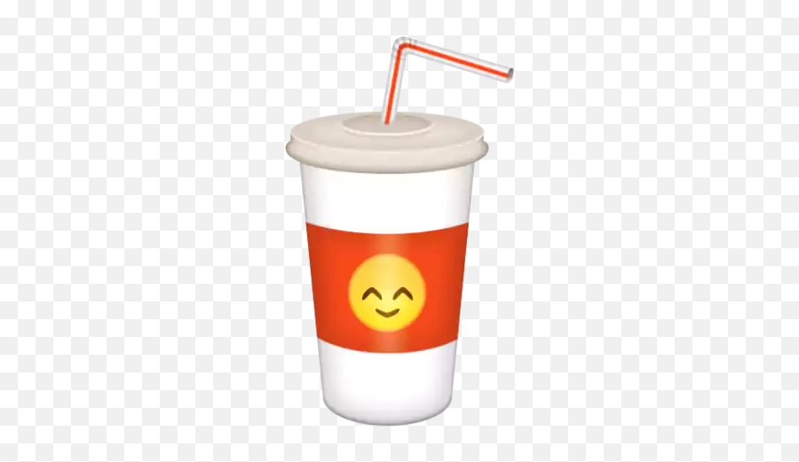 Cup With Straw Emoji - Cup With Straw Emoji,Emo Emoji