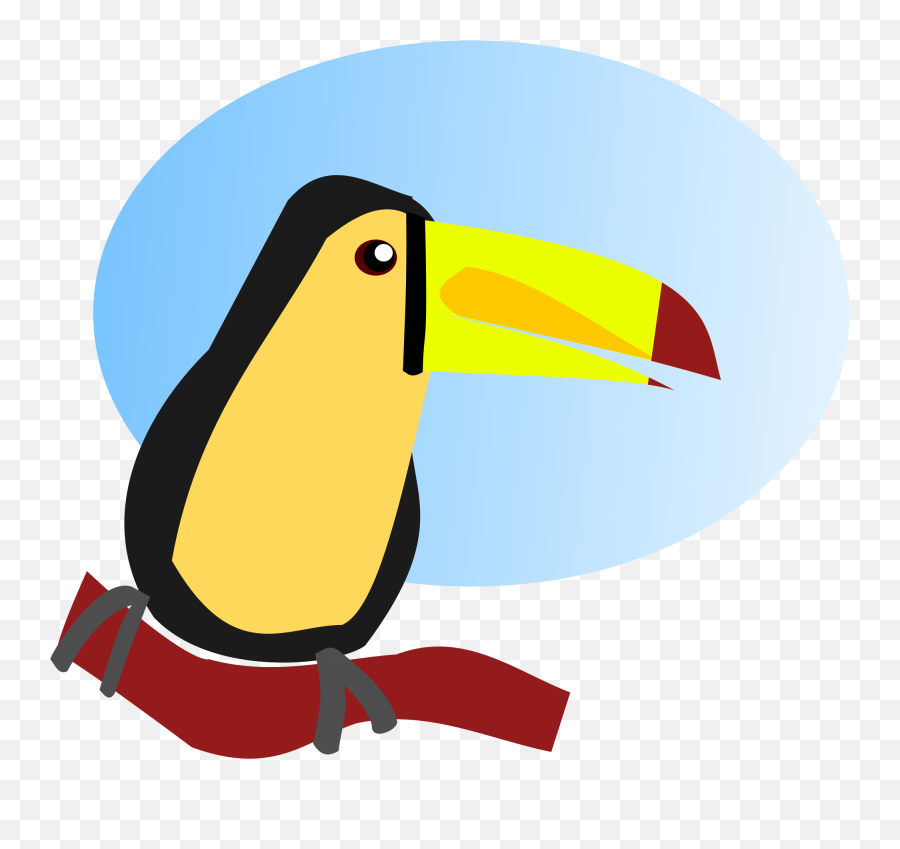 Vector Toucan Bird Cartoon Colour - 2 Cartoon Toucan Emoji,Toucan Emoji