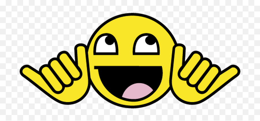 Jdm Smiley Shaka Sticker - Smiley Shaka Sign Emoji,Shaka Emoticon
