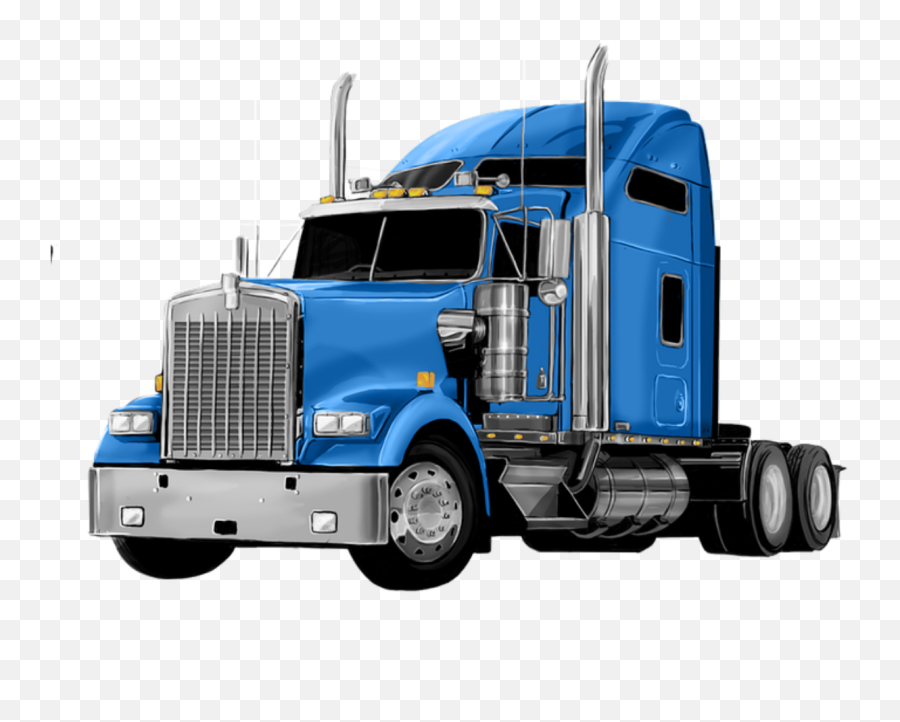 Sticker - Truck Kenworth Emoji,Trucker Emoji