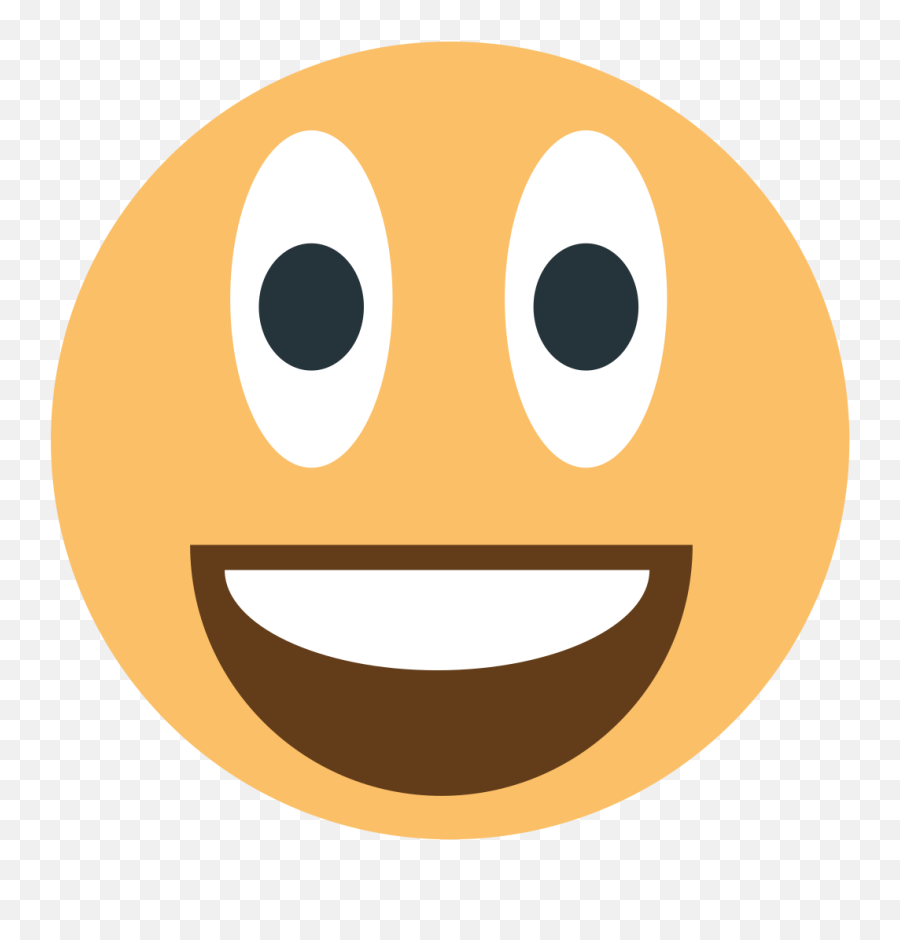 Emojione1 1f603 - Smiley Emoji,100 Emoji