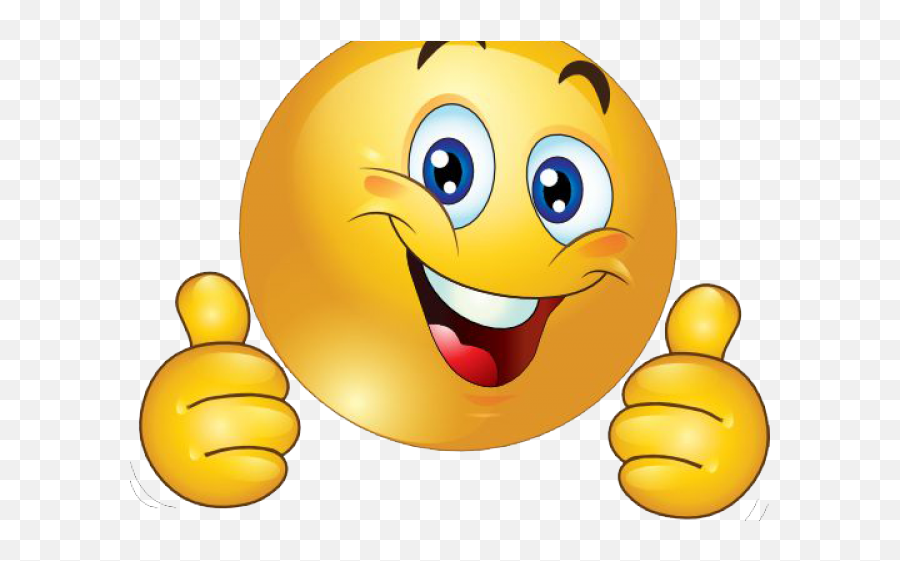 Hand Emoji Clipart Transparent Background - Happy Thumbs Up Face,Baguette Emoji