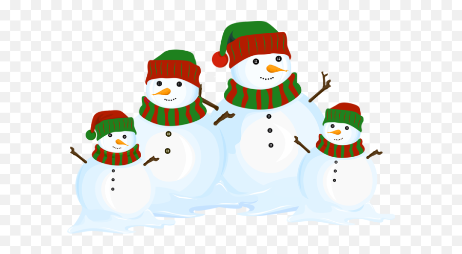 Snow Man Pictures - Christmas Snowman Family Clipart Emoji,Snow Man Emoji
