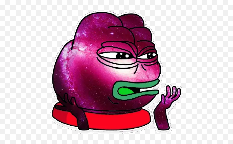 Pepe Galaxy Parte 3 Stickers For Whatsapp - Pepe The Frog Cagado Emoji,Pepe Emojis
