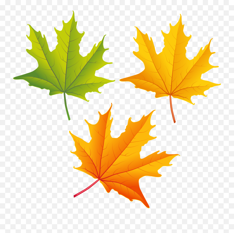 Fall Leaf Clipart Png - Fall Leaves Free Clip Art Emoji,Fall Leaf Emoji