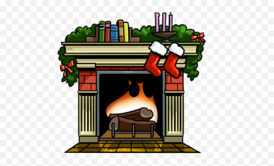 Fireplace Clipart Fireplace Scene - Drawing Of Fireplace Fireplace Clipart Santa Emoji,Fireplace Emoji