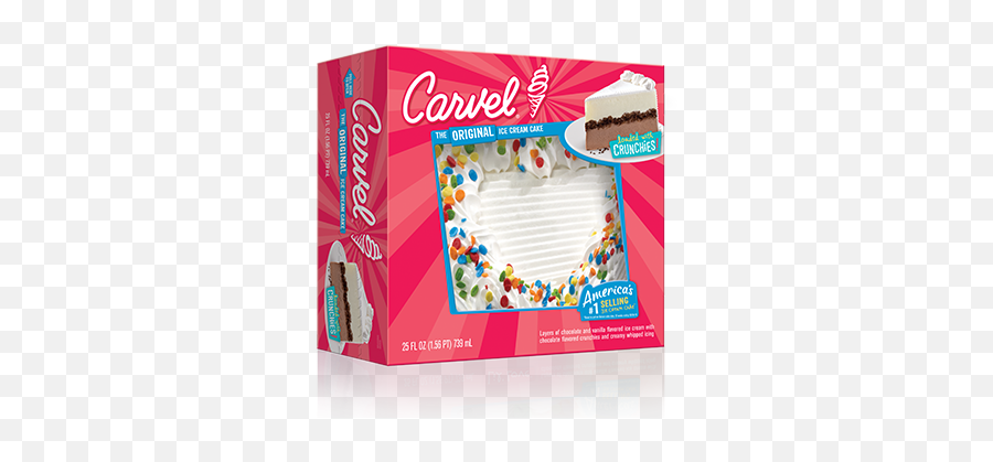 Carvel Lil Love Ice Cream Cake Heart - Carvel Ice Cream Cake Small Emoji,Emoji Ice Cream Cake