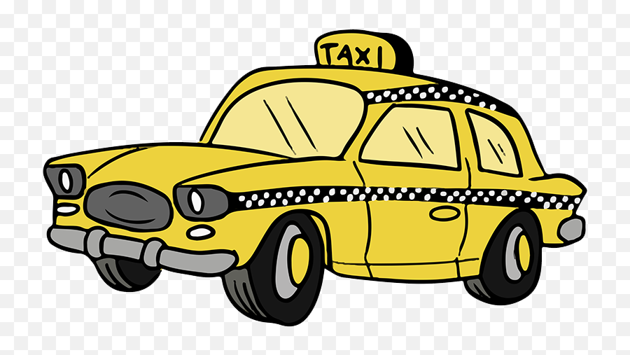 Taxi Clipart Transparent - Taxi Clipart Transparent Emoji,Taxi Emoji