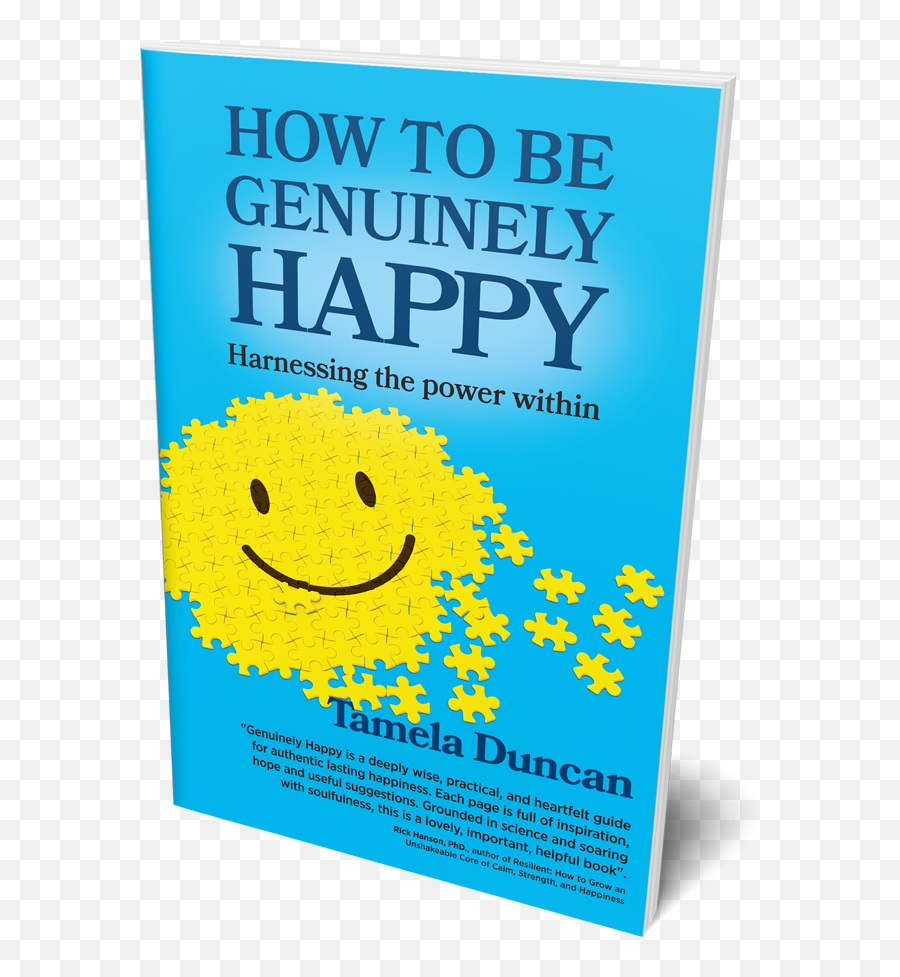 How To Be Genuinely Happy Tamela Duncan Therapist Author - Hand And Stone Emoji,Emoticon Guide