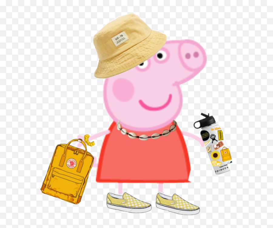 Vsco Girl - Peppa Pig Emoji,Girl Pig Emoji