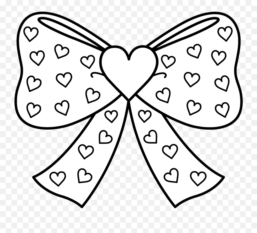 35 Free Printable Heart Coloring Pages - Jojo Bow Coloring Pages Emoji,Cupid Heart Emoji