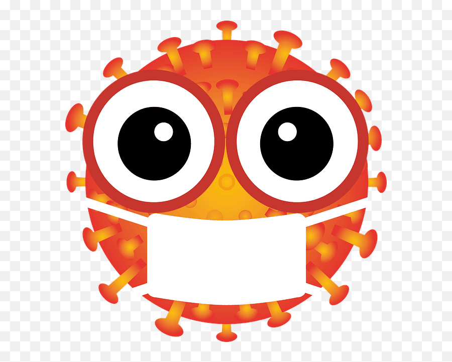 Corona Covid - Vektor Gambar Virus Corona Emoji,Emoji Virus