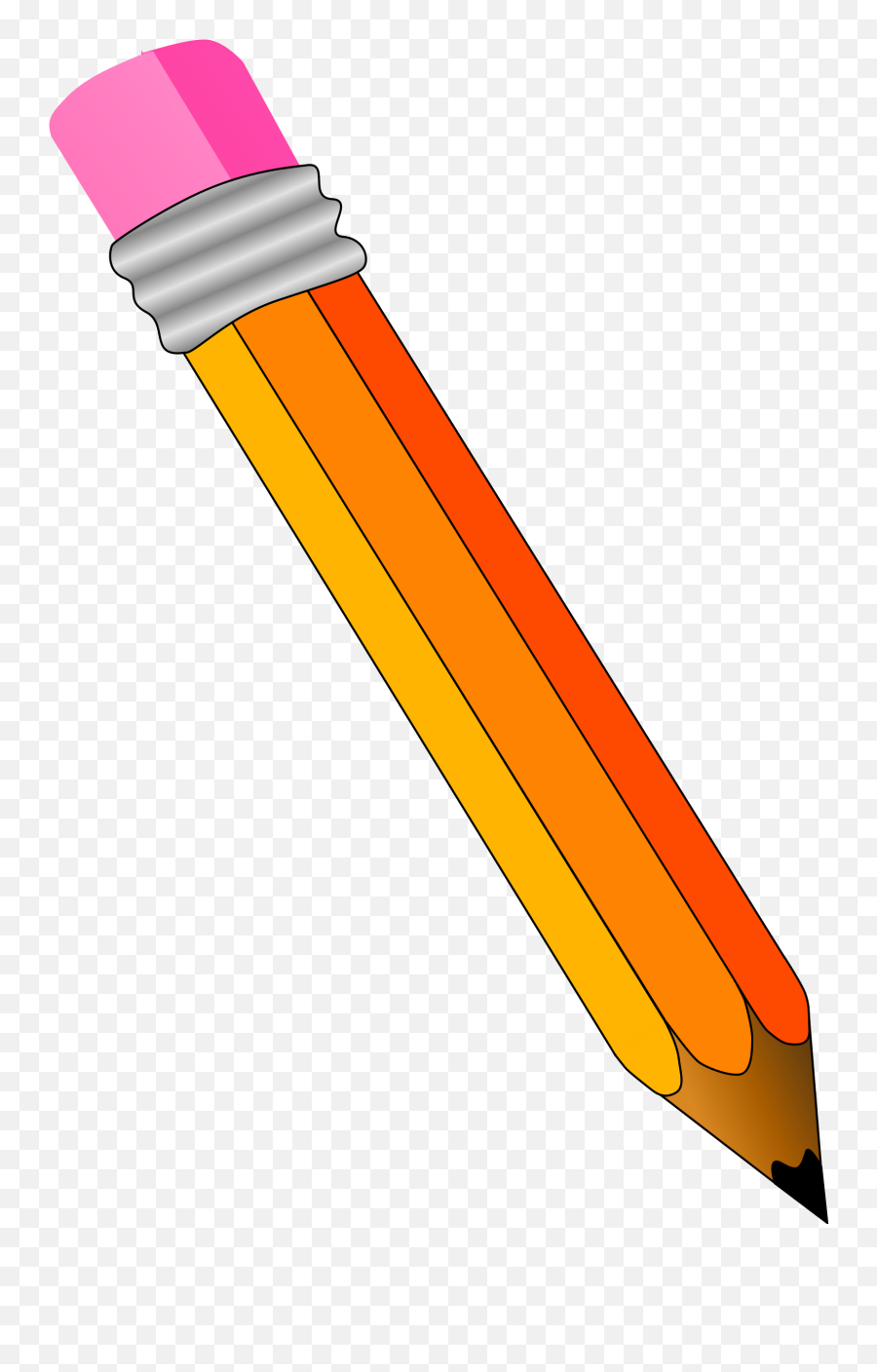 Pencil Clip Art Clipartandscrap - Transparent Background Pencil Clipart Png Emoji,Emoji Pencils