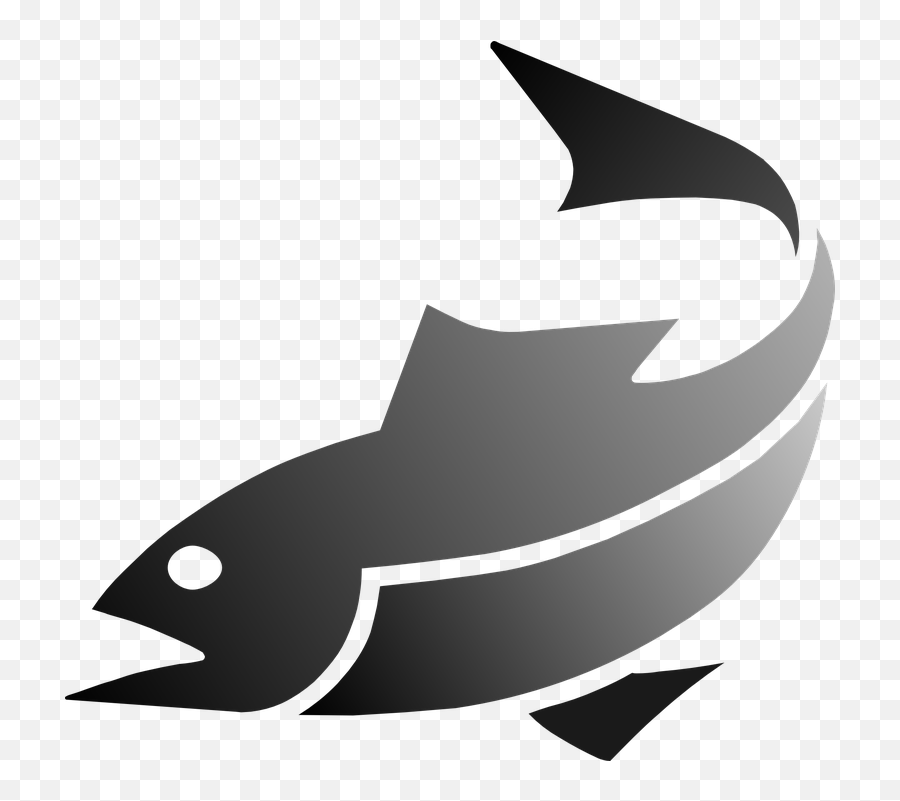 Seafood Clipart Tuna Fish - Fish Icon Vector Full Size Png Vector Fish Logo Png Emoji,Seafood Emoji