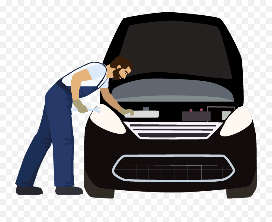 Mechanic Clipart - Electric Car Emoji,Car Wash Emoji
