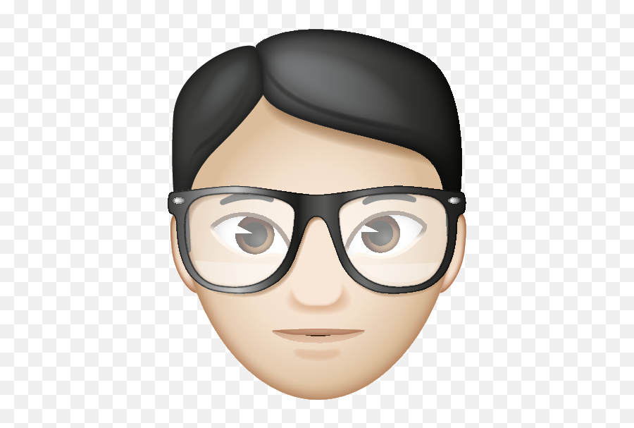 Emoji - Man With Glasses Emoji,Emoji With Glasses