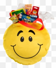 Z Kids Happy Tote Purim Nosh - Smiley Emoji