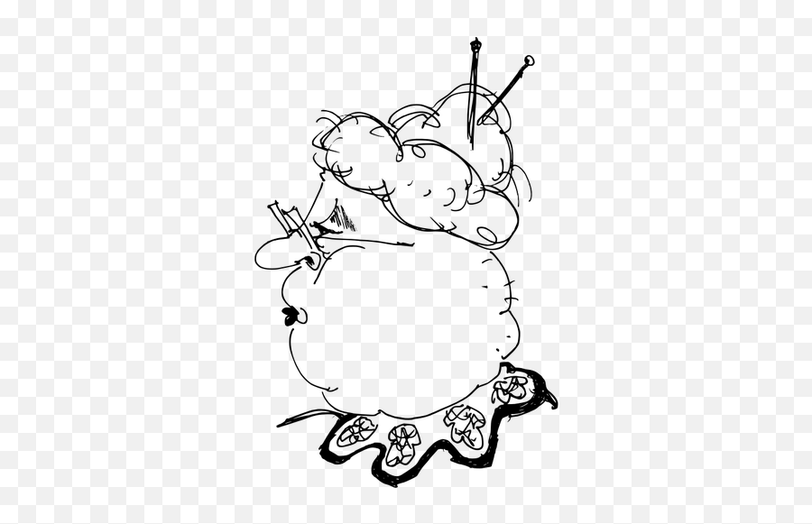 Kartun Ilustrasi Kepala Nenek - Drawing Emoji,Unicorn Emoticon