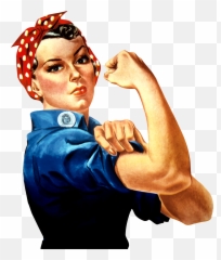 Rosie The Riveter Clipart - Rosie The Riveter Png Emoji,Rosie The Riveter Emoji