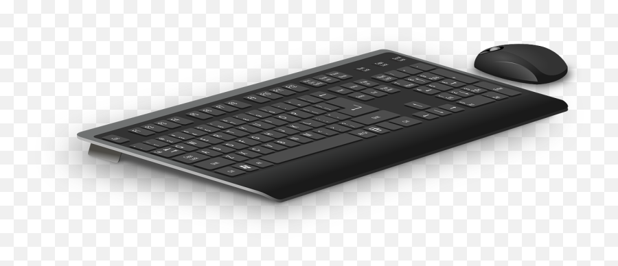 Keyboard Computer Mouse Office - Keyboard With Mouse Transparent Background Emoji,Emojis On Computer Keyboard