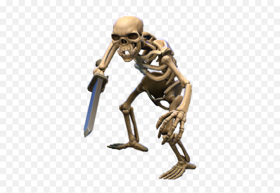 Skeleton Warrior - Skeleton Emoji,Skeleton Emoticon