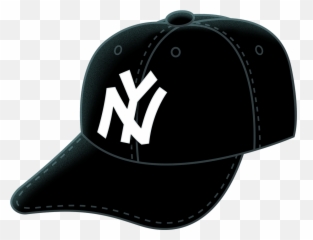 Yankees Hat Clipart - Cartoon New York Hat Emoji,Cap Emoji