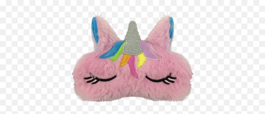 Iscream Rainbow Unicorn Glitter - Sleeping Unicorn Mask Emoji,Unicorn Emoji Hat