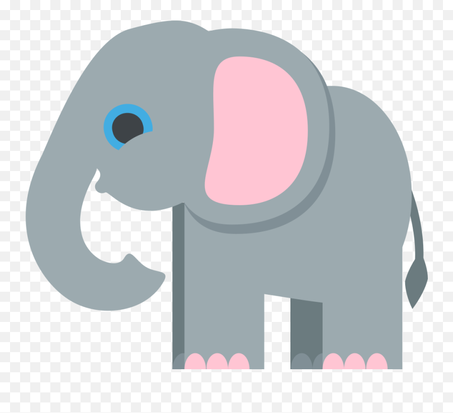 Emojione 1f418 - Elephant Emoji,Eye Emoji