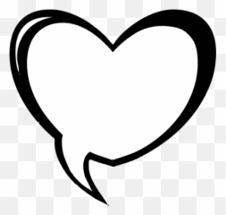 Speech Png And Vectors For Free - Bubble Love Heart Emoji