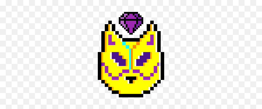 Pixilart - Devil Horns Pixel Art Emoji,Gear Emoticon