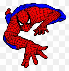 Spider - Man Scalable Vector Graphics Clip Art Superhero Svg Files Spiderman Vector Emoji,Spiderman Emoji