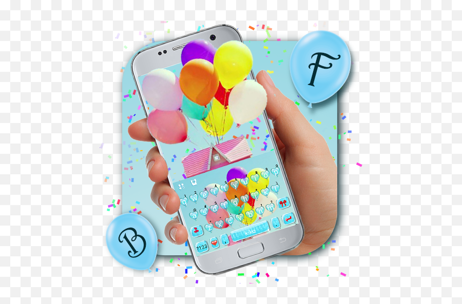 Rainbow Balloon Keyboard Theme Aplikacije Na Google Playu - Mobile Phone Emoji,Ovo Emoji Copy And Paste