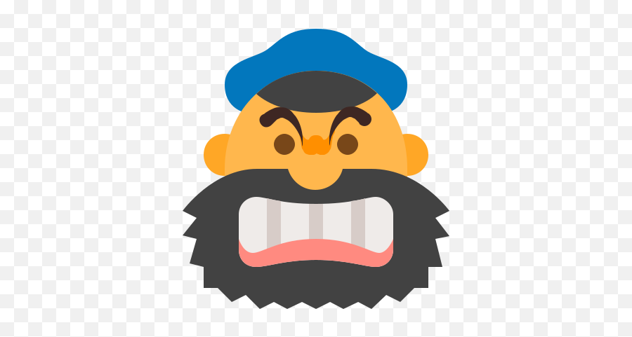 Brutus Icon - Beards Popeye Emoji,Buckeye Emoji