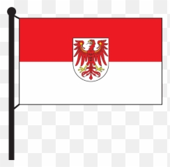 Brandenburg Hzv 2007 Muster 1 - Flag Clipart Flagge Emoji