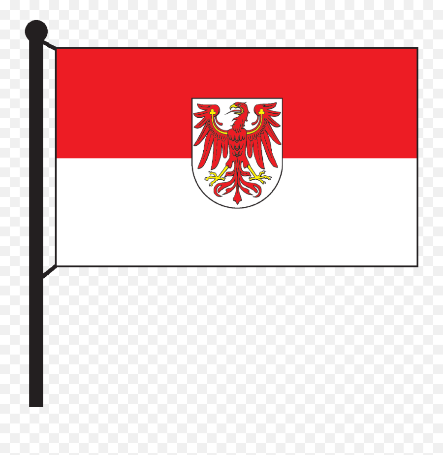 Brandenburg Hzv 2007 Muster 1 - Brandenburg Flag Clipart Brandenburg Flagge Emoji,Liberia Flag Emoji