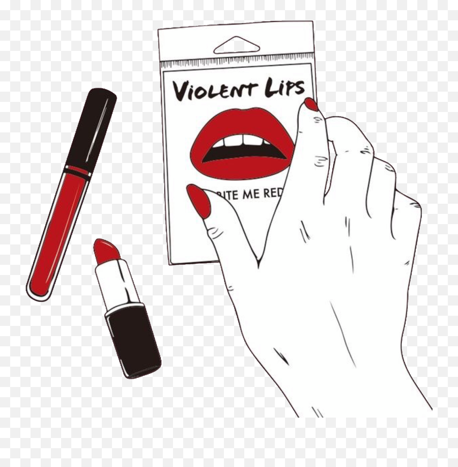 Makeup Lips Tumblrhand Tumblr Picastheaticsteakers - Wallpaper Emoji,Emoji  Hand And Lips - free transparent emoji 