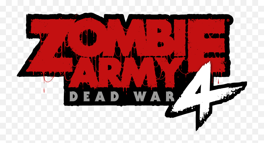 Zombie Army 4 Dead War Logo Png - Zombie Army 4 Logo Emoji,Walking Dead Emoji Download