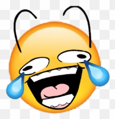 The Holy Thats Hilarious Emoji - Clip Art,Silly Emoji
