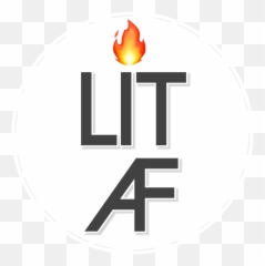 Lit Af Logo - Logodix Circle Emoji,Lit Fire Emoji