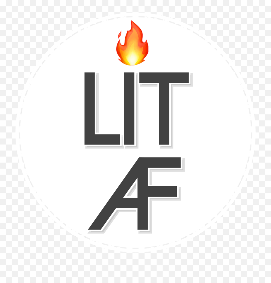 Lit Af Logo - Logodix Circle Emoji,Lit Fire Emoji