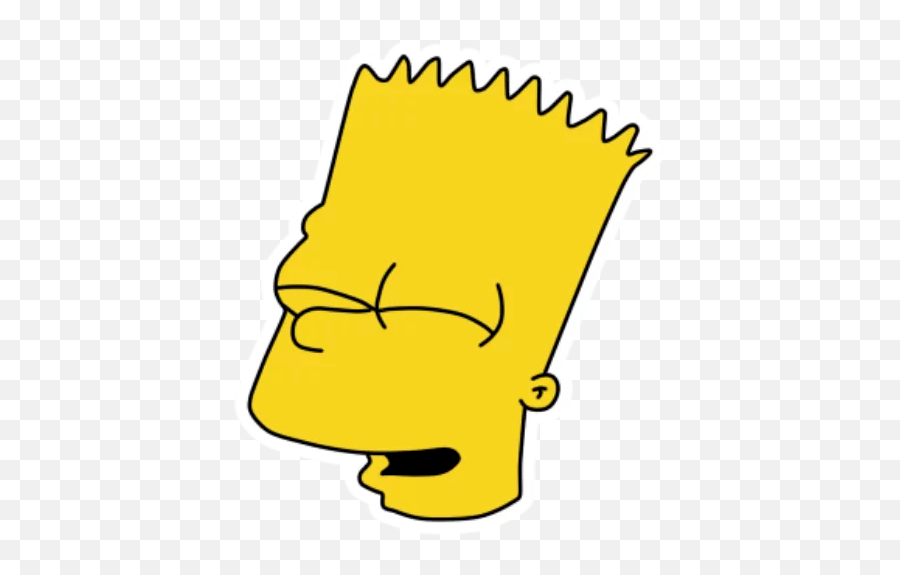 Bart Simpson Stickers For Telegram - Clip Art Emoji,Simpson Emoji