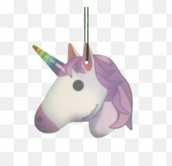 Download Unicorn Emoji Car Air Freshener - Car Unicorn Emoji Sticker,Unicorn Emoji Png