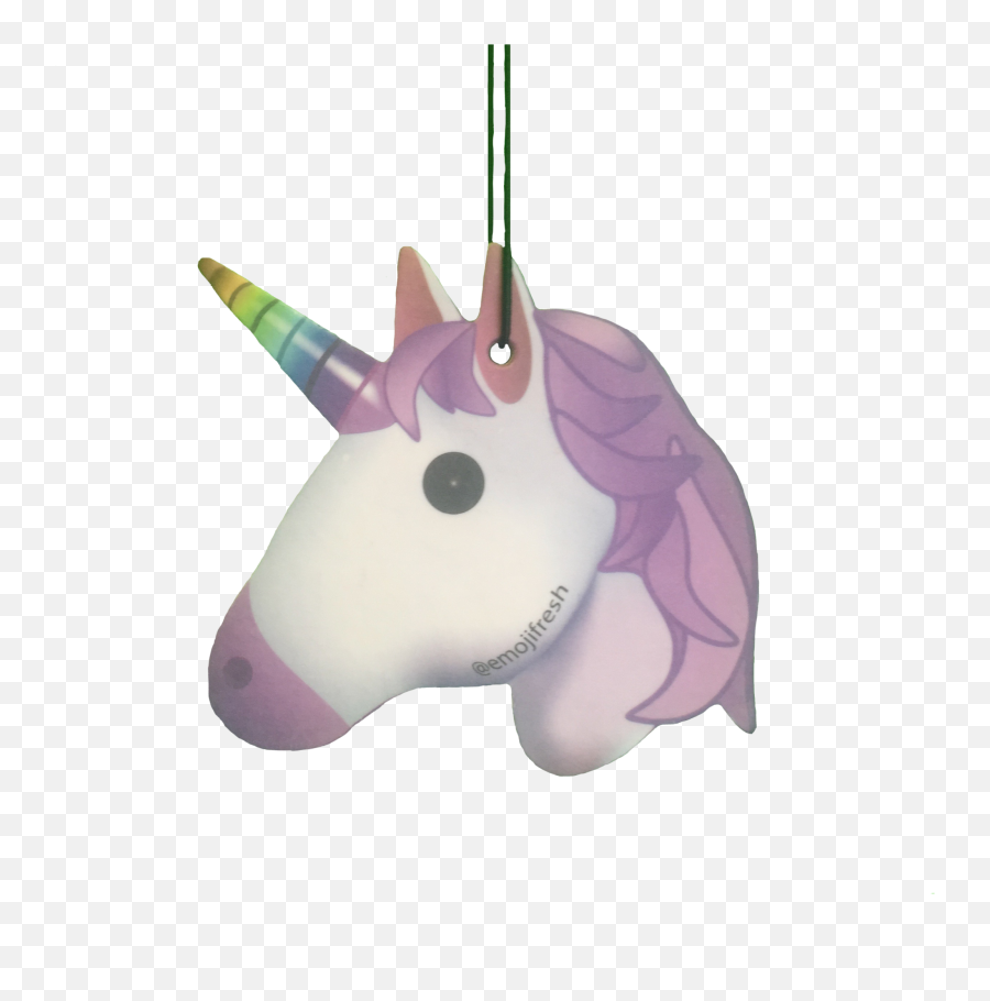 Download Unicorn Emoji Car Air Freshener - Car Unicorn Emoji Sticker,Unicorn Emoji Png