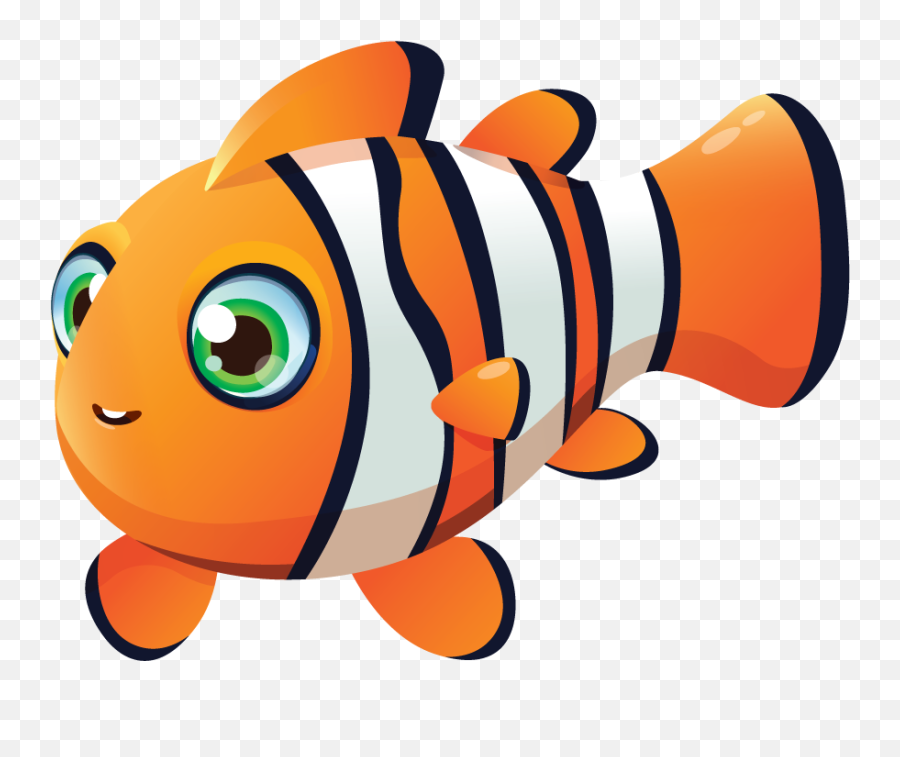 Clownfish - Fish Clipart Emoji,Clown Fish Emoji