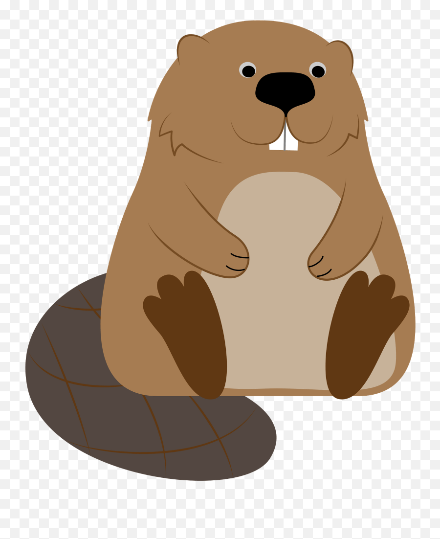 Beaver Clipart - Groundhog Day Emoji,Beaver Emoji