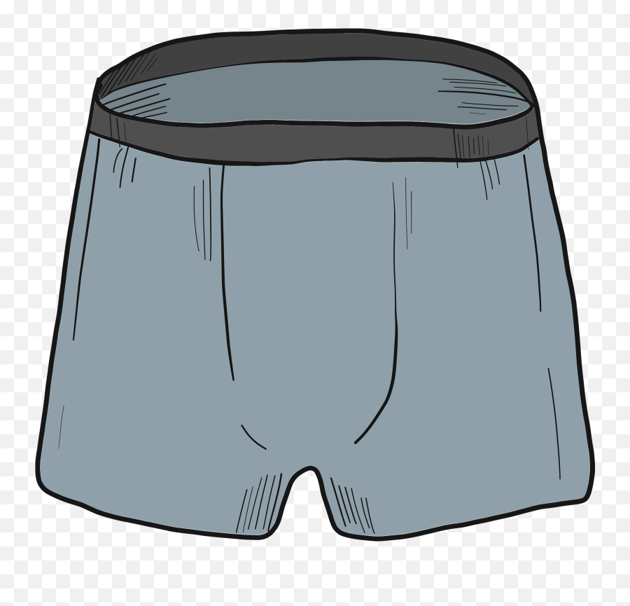 Boxer Briefs Clipart Free Download Transparent Png Creazilla - Solid Emoji,Panties Emoji
