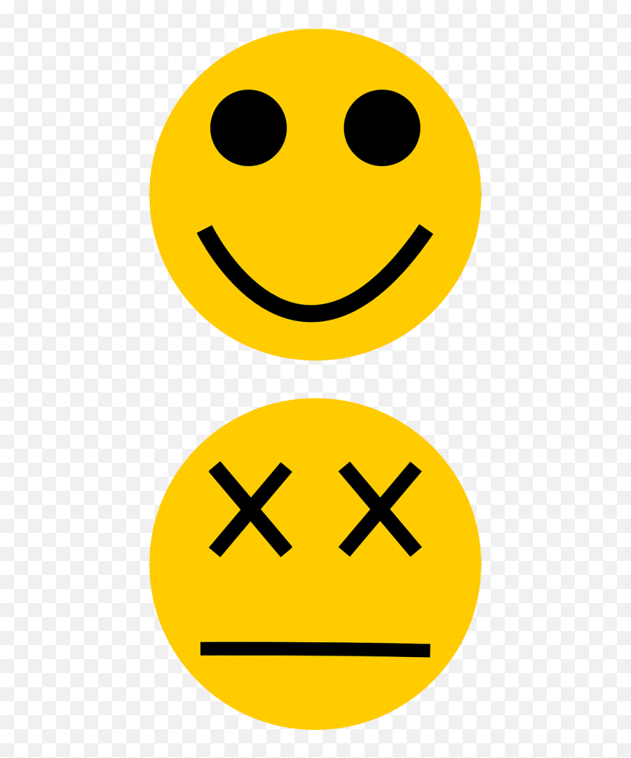 Smiley Emoticonsickdeadsmileyellow - Free Image From Dead Or Alive Clipart Emoji,Autism Emoji