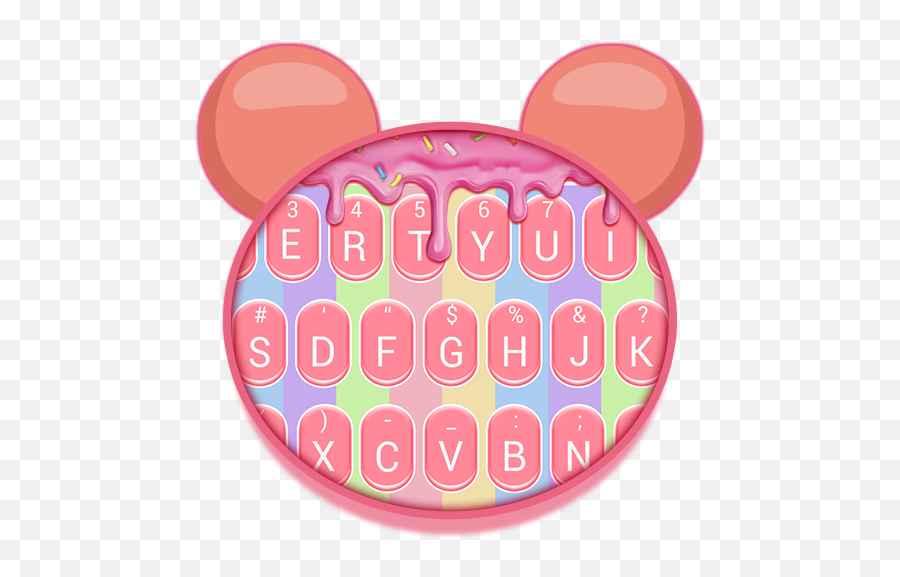 Download Sweet Mickey Macaroon Keyboard Theme On Pc U0026 Mac - Virtual Keyboard Android Emoji,Emojis Samsung Galaxy S5